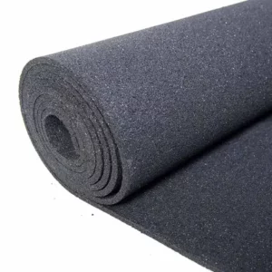 Roll of soundproofing underlay