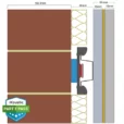 Masonry Brick Partition Part E crosssection