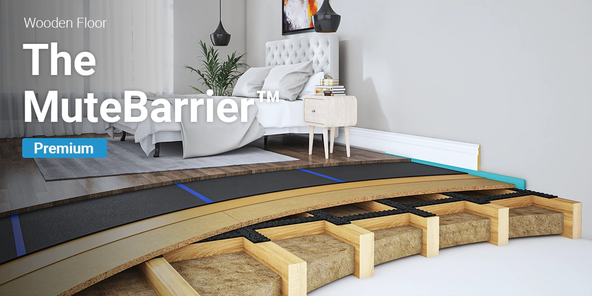 MuteBarrier Wooden floor Soundproofing