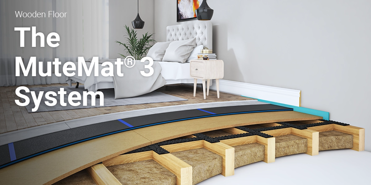 MuteMat 3 Wooden floor Soundproofing