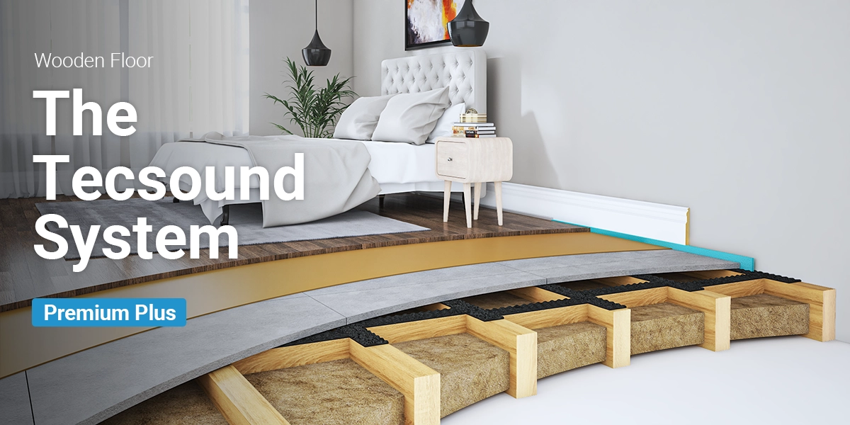 Tecsound Premium Plus Wooden floor Soundproofing