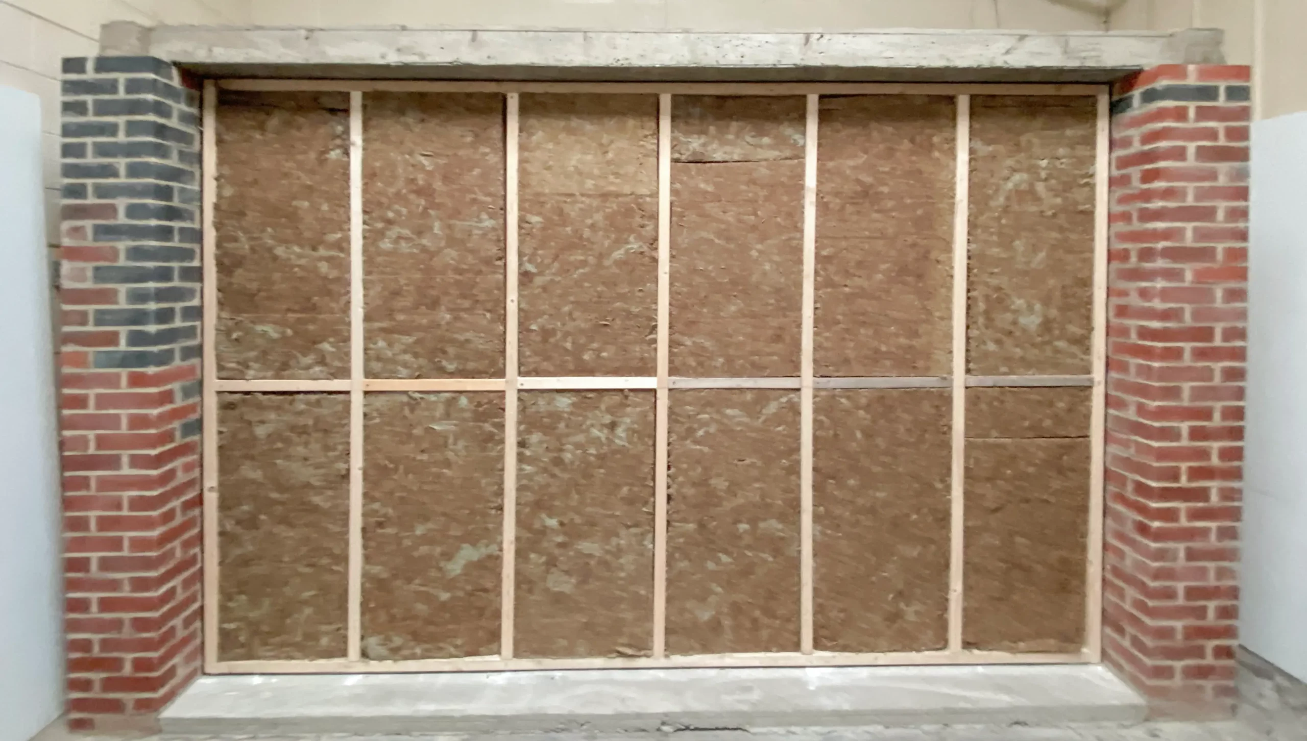 Sound testing wall