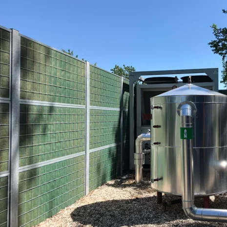 Acoustic barrier air condition refrigration Acoustic barrier air condition refrigration