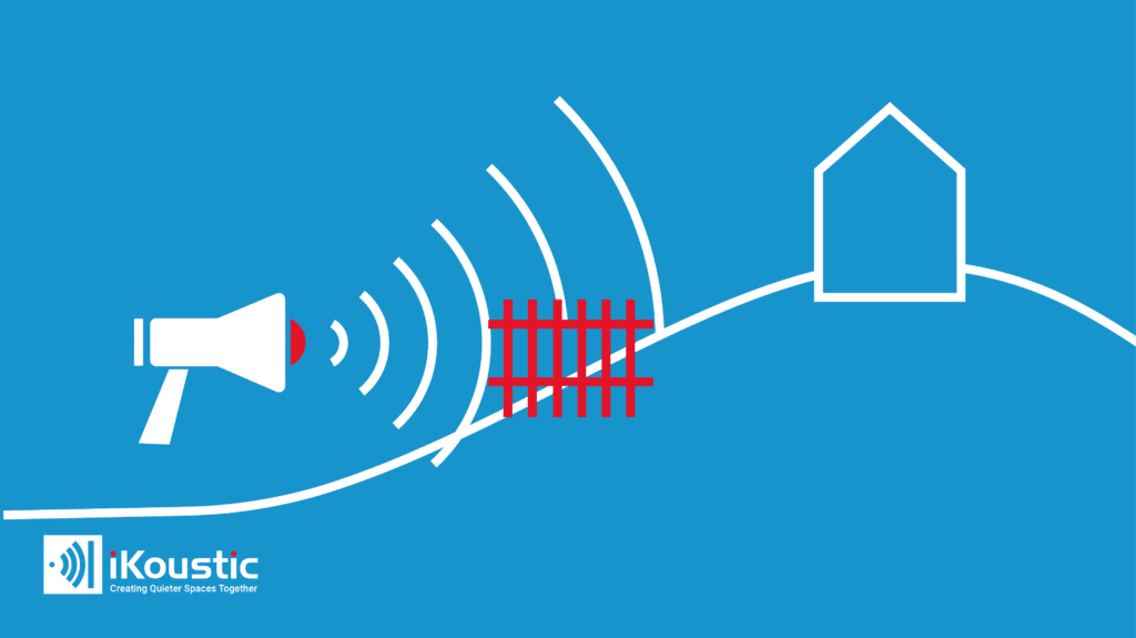 acoustic fence noise reduction