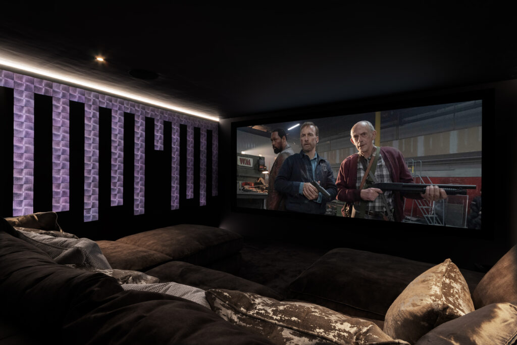 Soundproof cinema room