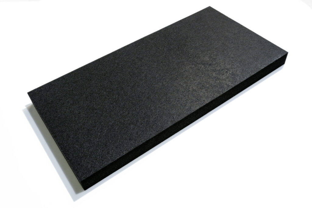 simple black acoustic panel