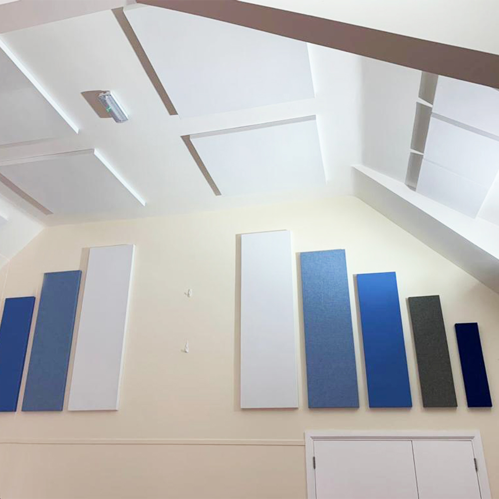 the right amount of acoustic panels