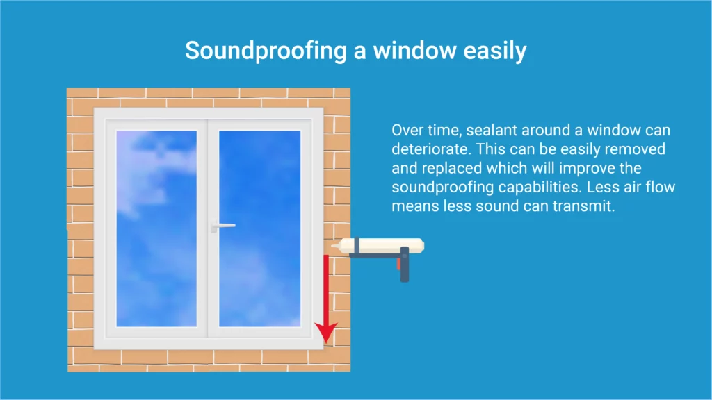 Replace window sealant 113 113 1