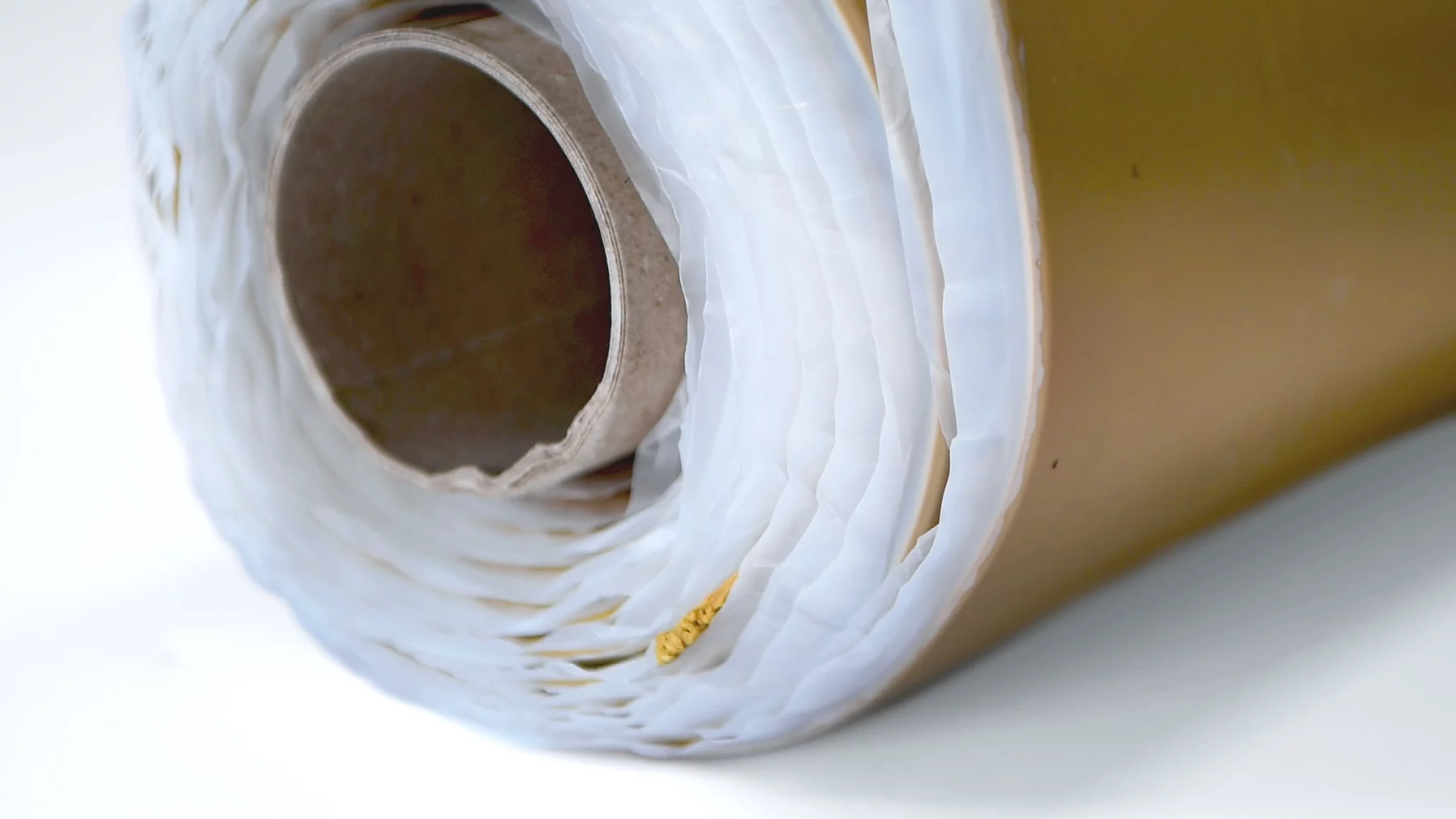 a roll of tecsound, visco-elastic soundproofing membrane