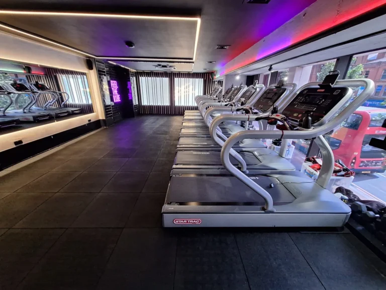 Soundproof flooring for lifestyle fitness gym